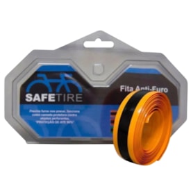 Fita Anti-Furo Safetire Para Pneu 27/700 23mm Laranja