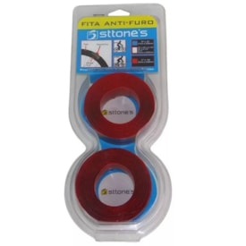 Fita Protetora Anti Furo Bicicleta Speed 24mm Vermelha Par