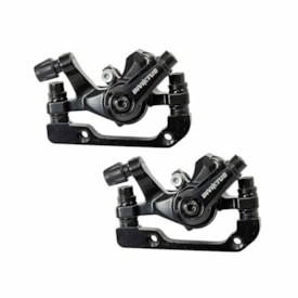 Freio Disco Mecânico Inviktus Aço Preto