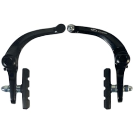 Freio V.Brake Logan Alumínio Preto