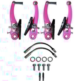 Freio V Brake Paco Nylon Rosa