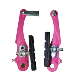 Freio V Brake Tough Nylon Rosa
