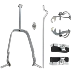 Freio Varão Importado Aço Cromado Dianteiro