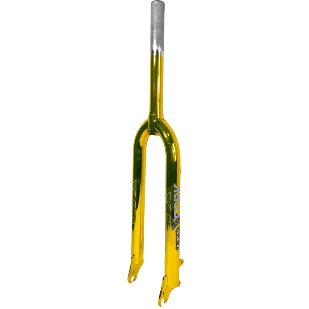 Garfo Bike Aro 26 MTB LTX Over Aço Dourado