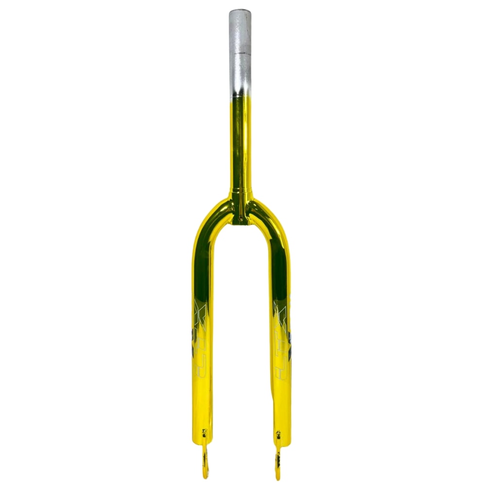 Garfo Bike Aro 26 MTB LTX Over Aço Dourado