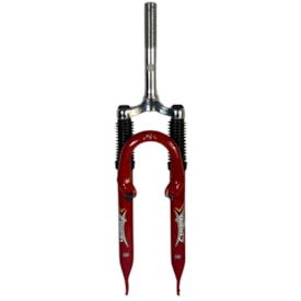 Garfo Suspensão Bike Aro 20 Logan Standard Vermelho