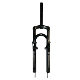 Garfo Suspensão Bike Aro 26 Paco Standard Aço Preto