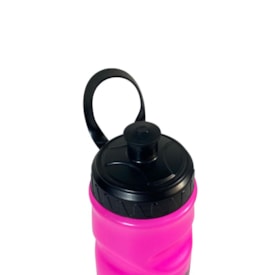 Garrafa Caramanhola 650ML Garra7 Rosa Translucido