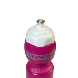 Garrafa Caramanhola 750ML Rosa Com Tampa Branca