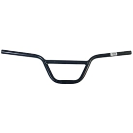 Guidão BMX Aço Tubo Cross Preto