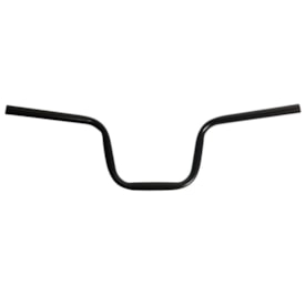 Guidão CG Aço Tubo Cross Preto