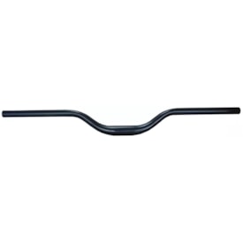 Guidão MTB Aço LTX Rise Preto Curvo