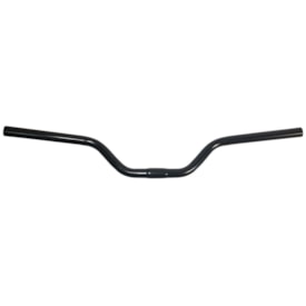 Guidão Passeio Aço Pró Roll Preto Expandido