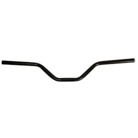 Guidão Passeio Aço Tubo Cross Preto