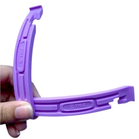Kit 2 Espátulas Troca Pneus Bike Nylon Garra7 Lilas