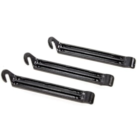 Kit 3 Espátulas Zefal Para Tirar Pneus Bike Speed MTB Preto