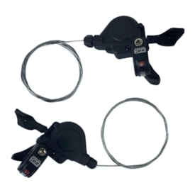 Kit Cambio Sensah MX9 27 Velocídades + Alavanca Cambio Rapid Fire 27 Velocidades