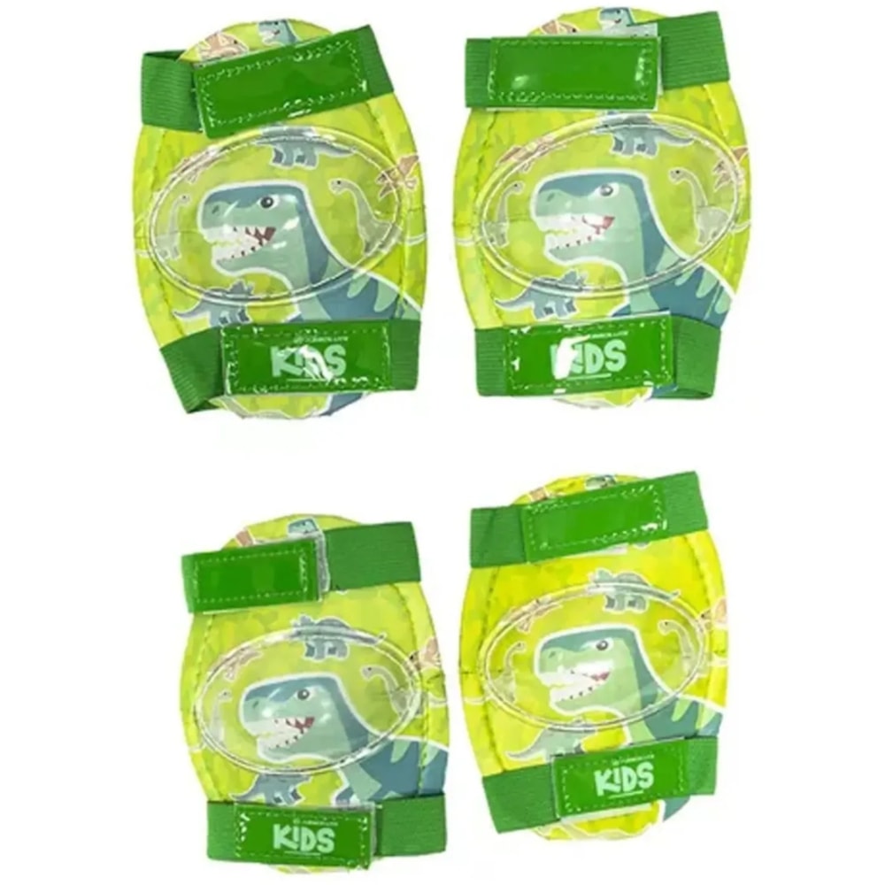 Kit Proteção Infantil Absolute Kids Shake Dino