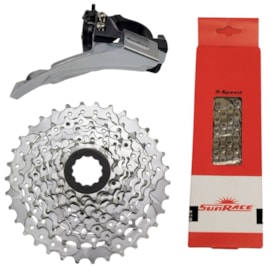 Kit Transmissão Sunrace 27 Velocidades
