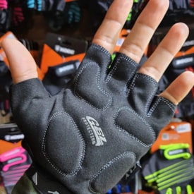 Luva Ciclismo Cly Meio Dedo Gel Protection Preto