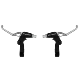 Maçaneta Freio Alumínio Inviktus Preto Polido