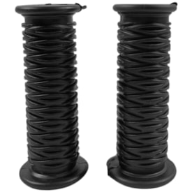 Manopla Bike M.Frik Mirim Preto Borracha 90mm (2 Unidades)