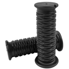 Manopla Bike M.Frik Mirim Preto Borracha 90mm (2 Unidades)