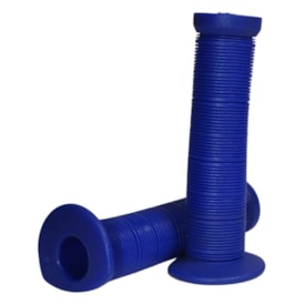 Manopla Bike Neopak Azul Borracha 130mm