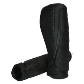 Manopla Bike Neopak Confort Preto Borracha 125mm