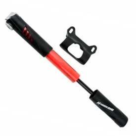 Mini Bomba de Ar Bicicleta High One GP Bico Duplo Com Trava