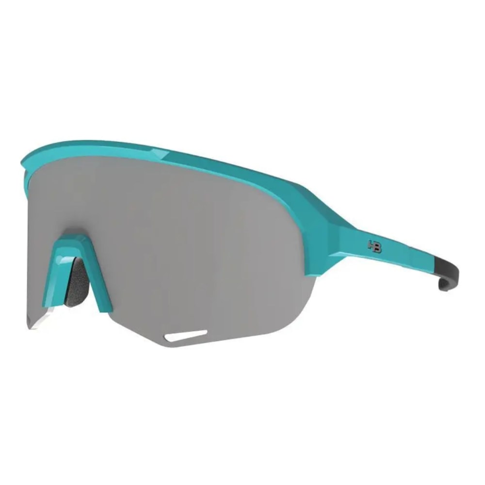 Oculos Ciclismo HB Edge R Matte Turquoise Silver