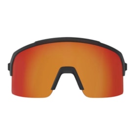 Óculos Ciclismo HB Edge Vermelho Cromo Grafite Proteção UV