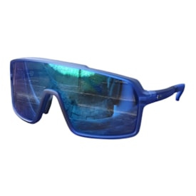 Oculos Ciclismo HB Grinder M Clear Blue Chrome