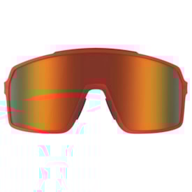 Oculos Ciclismo HB Grinder Matte Dark Red Orange Chrome