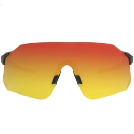 Oculos Ciclismo HB Quad X 2.0 Matte Black Red Chrome