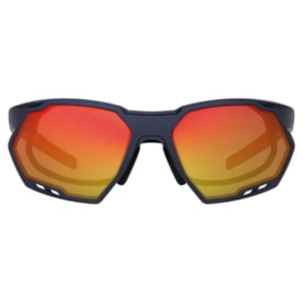 Oculos Ciclismo HB Rush Matte Navy Multi Red
