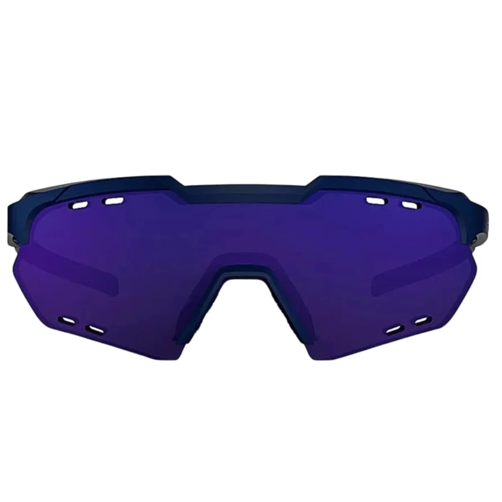 Oculos Ciclismo HB Shield Compac M Black D Blue Multi Purple