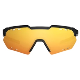 Óculos Ciclismo HB Shield Compact M Preto Vermelho Proteção UV