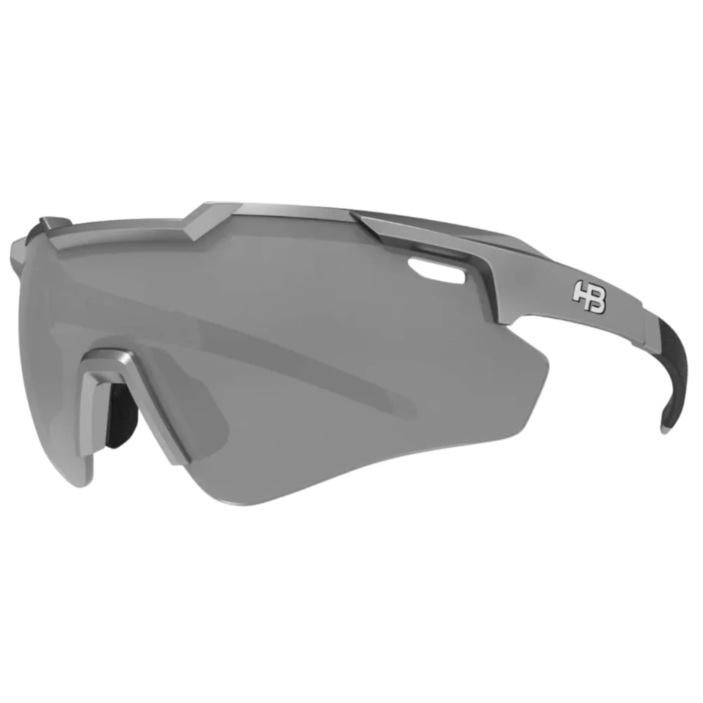 Oculos Ciclismo HB Shield Evo 2.0 Matte Silver