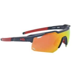 Oculos Ciclismo HB Shield Evo M Matte Navy Multi Red