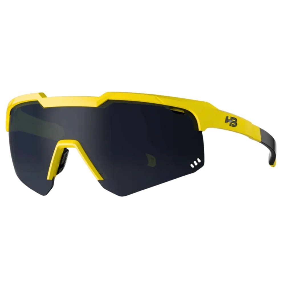 Oculos Ciclismo HB Shield Evo M Neon Yellow Gray