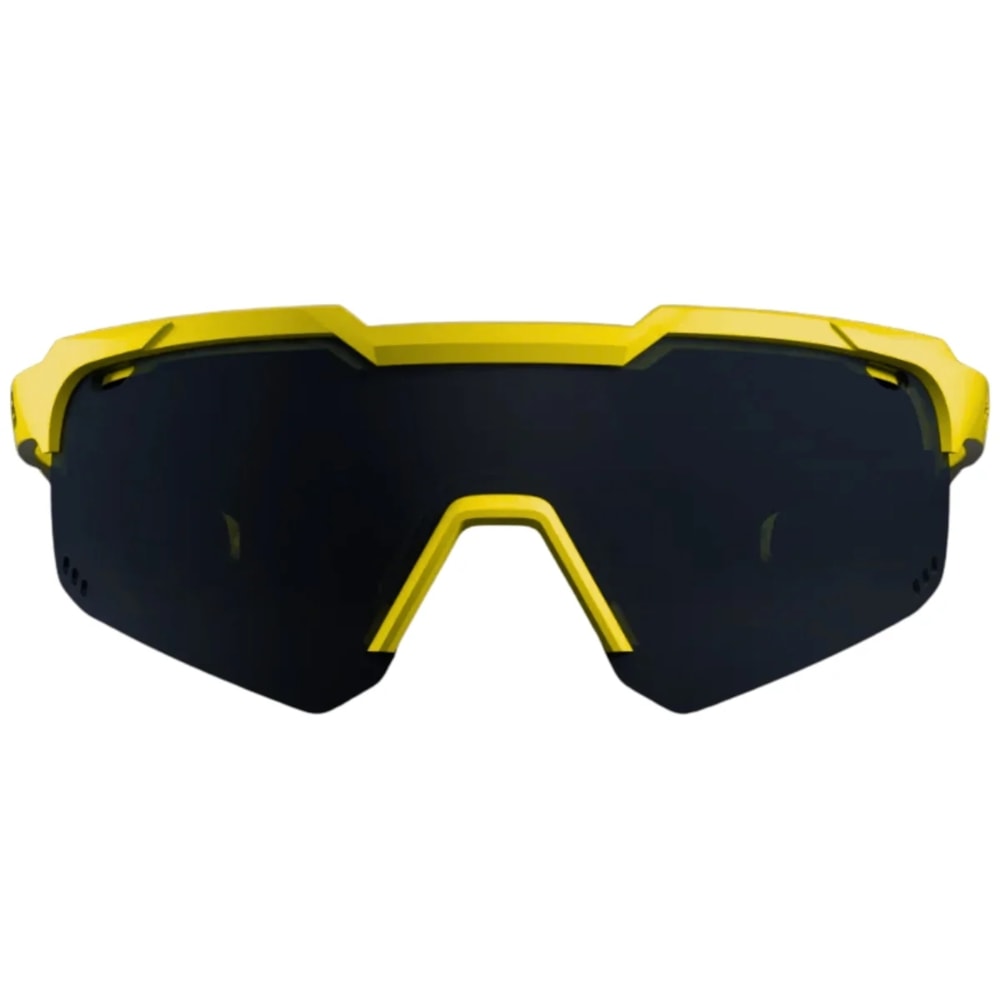 Oculos Ciclismo HB Shield Evo M Neon Yellow Gray
