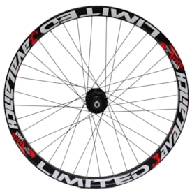 Par de Roda 26 Avalanch Cubo K7 Freio Disco 36 Furos Preto