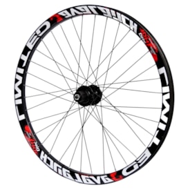 Par de Roda 26 Avalanch Cubo K7 Freio Disco 36 Furos Preto