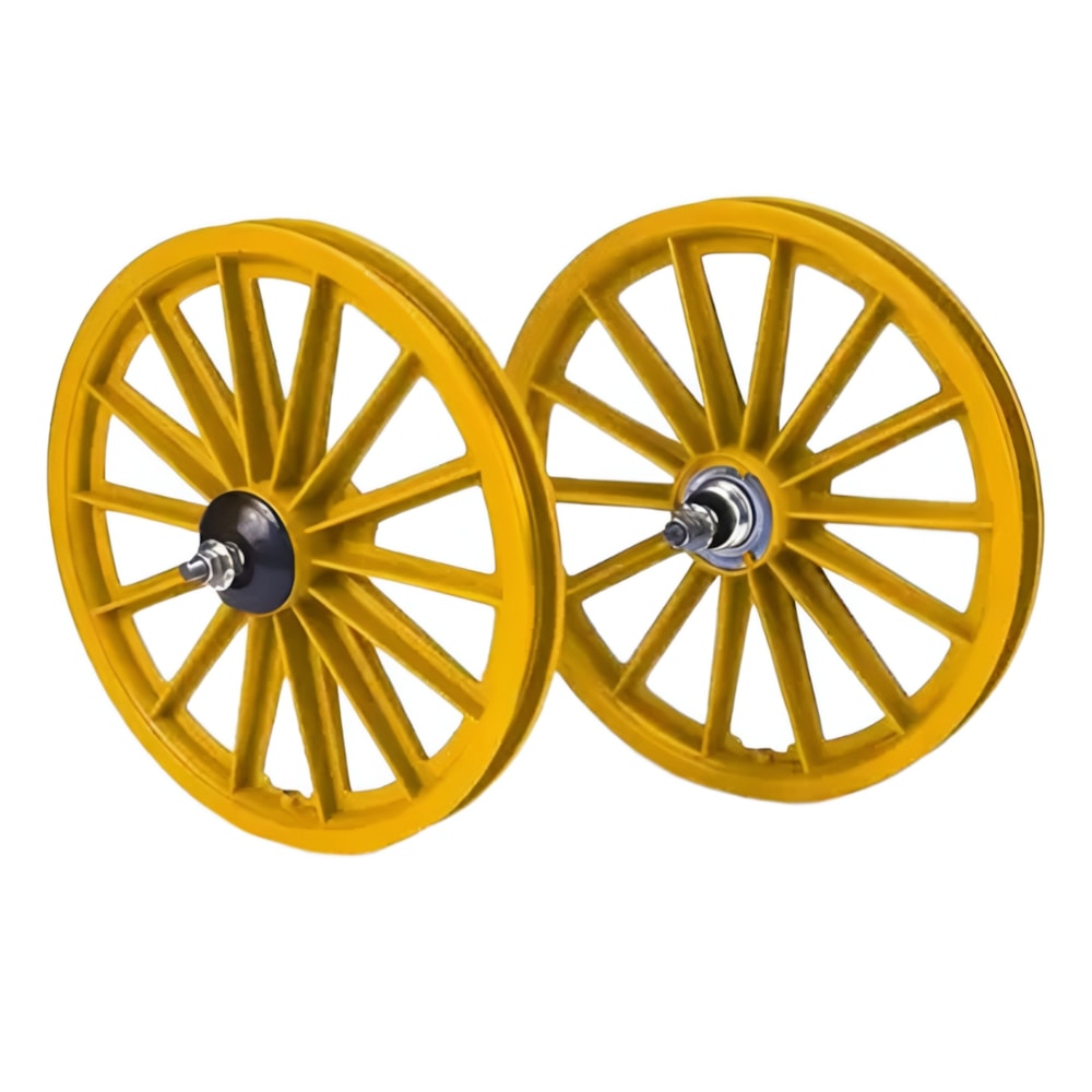 Par de Rodas Aro 16 Wester Nylon