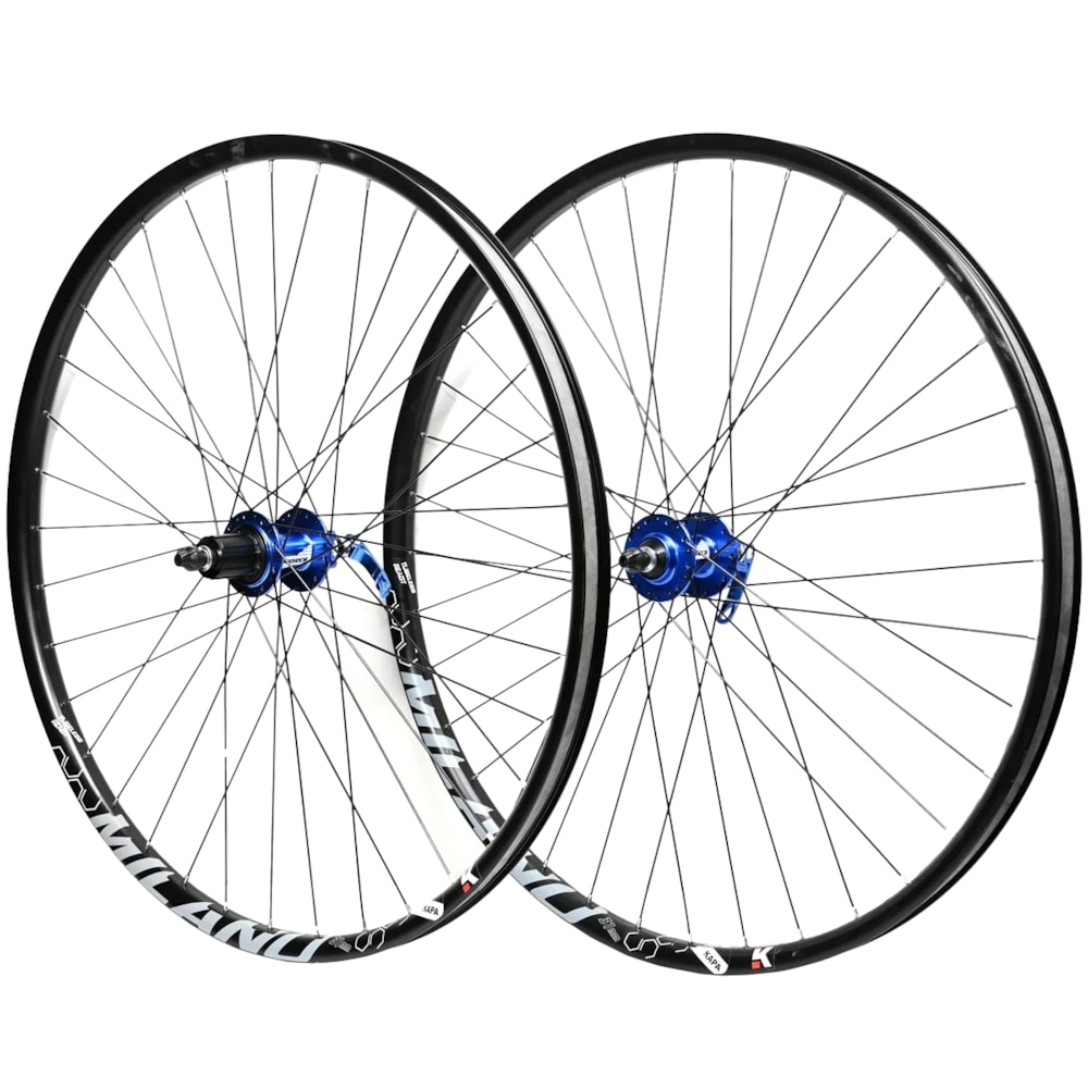 Par Rodas 29 Cubos Kook 36 Furos Aros KAPA Milano Tubeless
