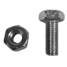 Parafuso Para Bagageiro de Bike Importado 1/4x5/8 (10 Unidades)