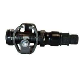 Pedal Bike Clip Wellgo M919 Inglês 9/16 Alumínio Preto