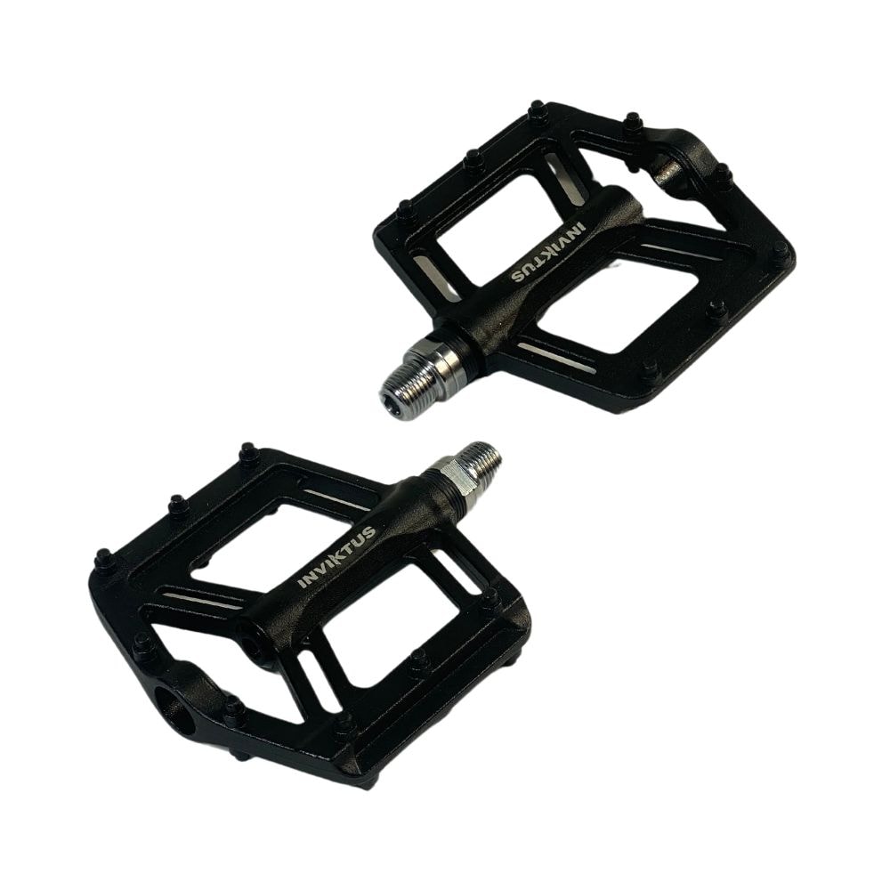 Pedal Bike Inviktus Plataforma Inglês 9/16 Alumínio Preto