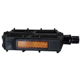 Pedal Bike Metalciclo Evolution Inglês 9/16 Nylon Preto